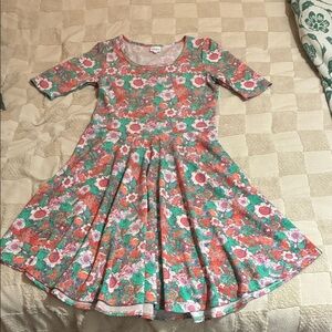 Floral Lularoe Dress perfect condition